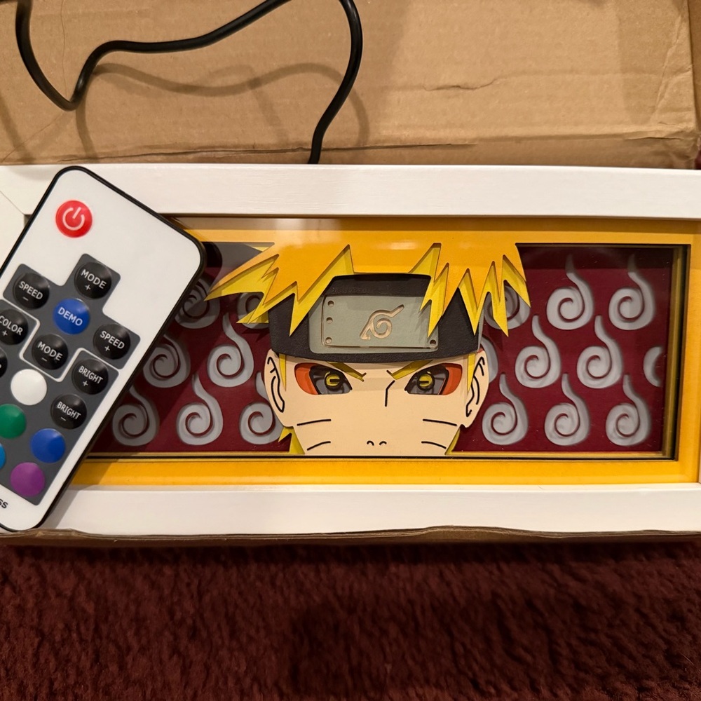 Naruto Light Up Boxes